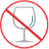 Avoid drinking alcohol
